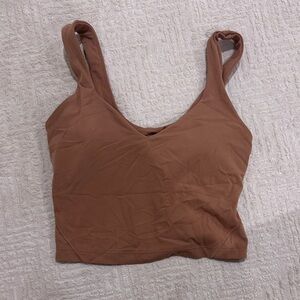Lululemon align top java size 2